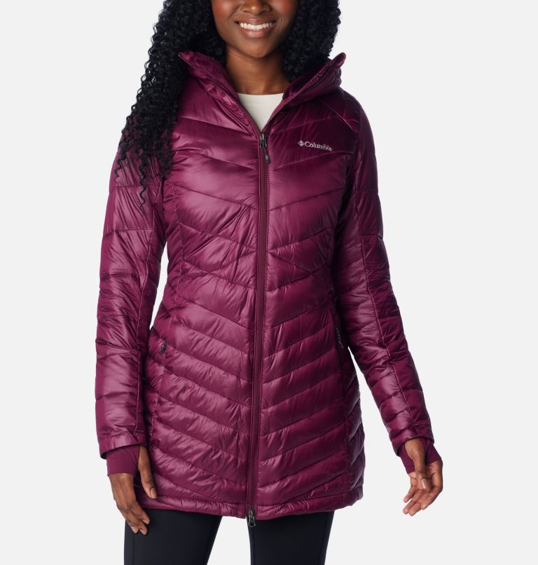 Columbia Womens Joy Peak Mid Insulated Hooded Jacket